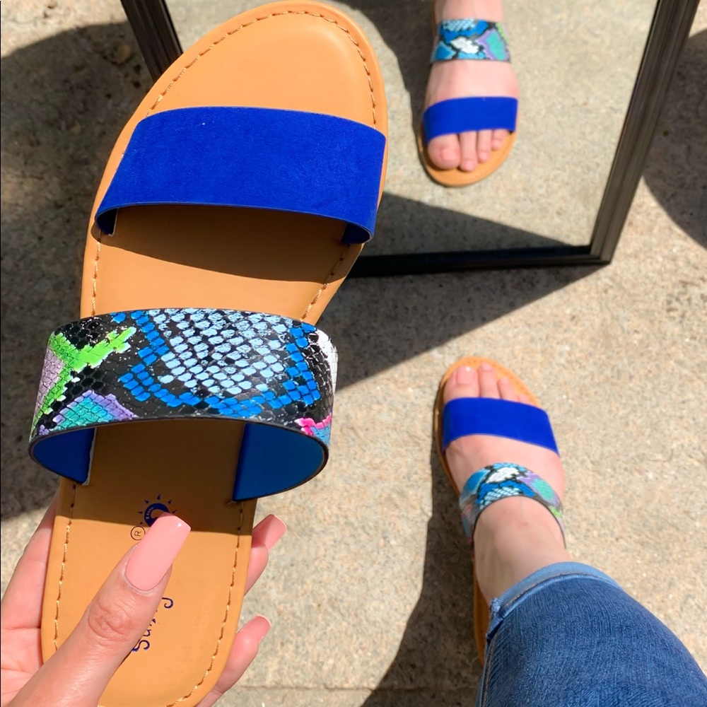 Suzette Royal Blue Sandals